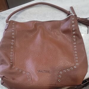 Kenneth Cole Reaction Brown Shoulder Bag